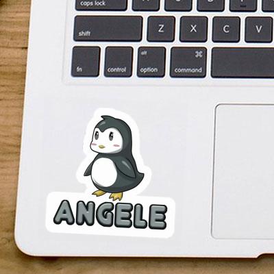 Penguin Sticker Angele Laptop Image