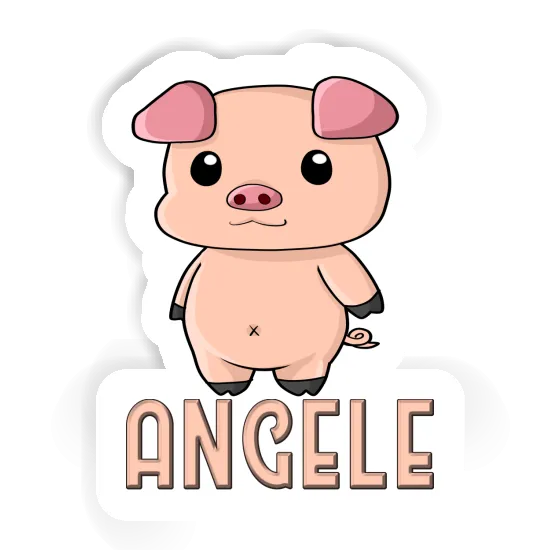 Piglet Sticker Angele Image