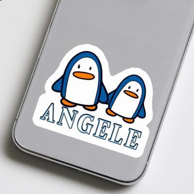 Angele Autocollant Pingouin Laptop Image