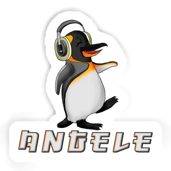 Penguin Sticker Angele Laptop Image