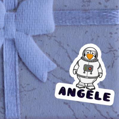 Sticker Astronaut Angele Notebook Image