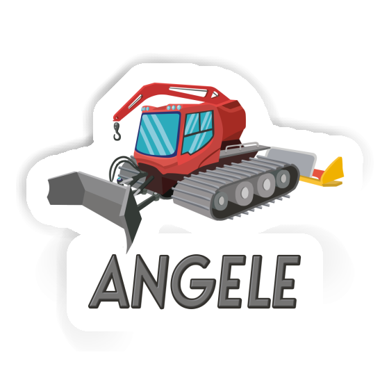 Snowcat Sticker Angele Image