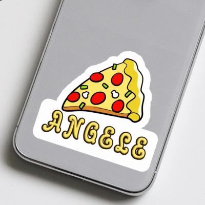 Slice of Pizza Sticker Angele Notebook Image