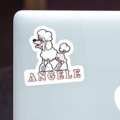 Angele Sticker Poodle Gift package Image