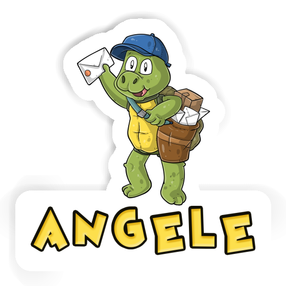 Angele Sticker Postman Notebook Image