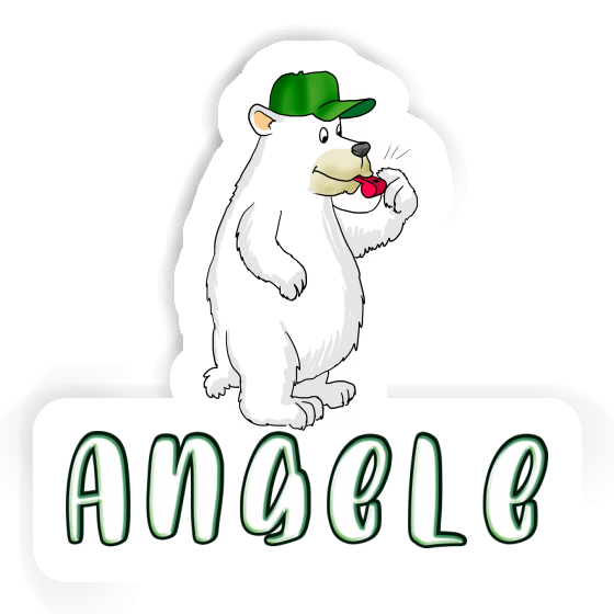 Ice Bear Sticker Angele Notebook Image