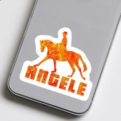 Sticker Angele Horse Rider Notebook Image