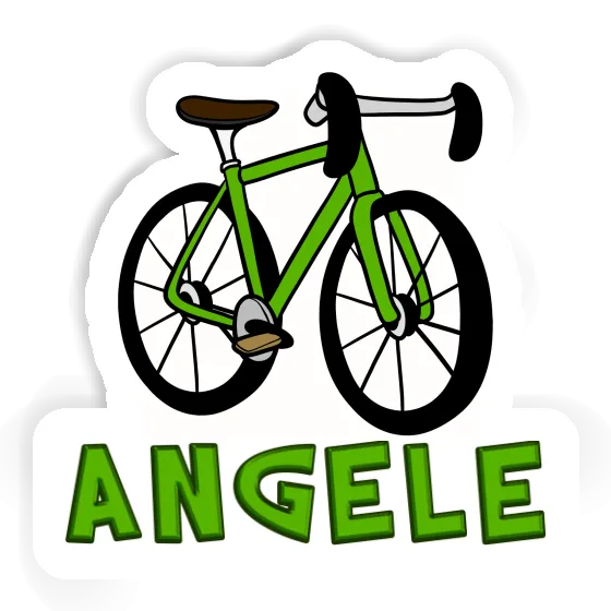 Racing Bicycle Sticker Angele Image