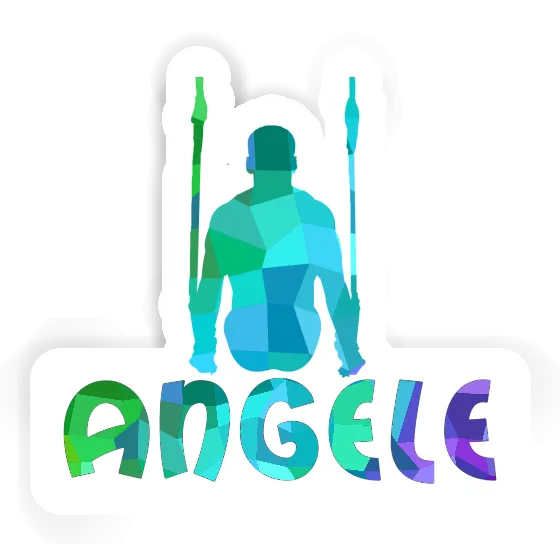 Angele Sticker Ring gymnast Image