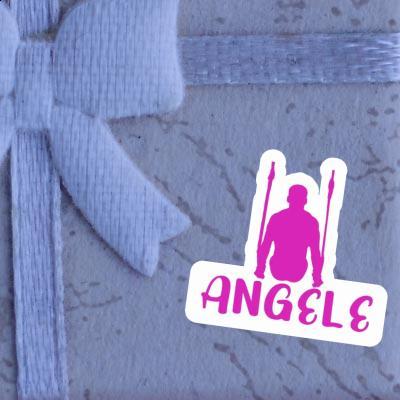 Ringturnerin Sticker Angele Laptop Image