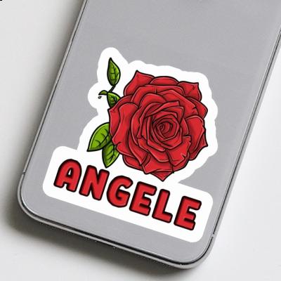 Sticker Angele Rose Image