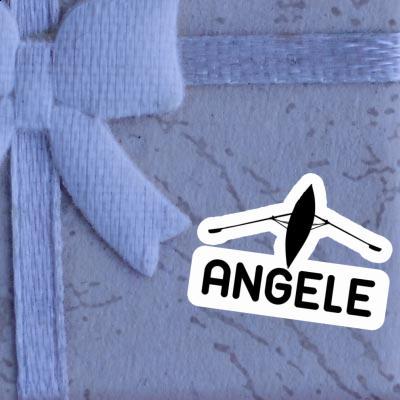 Angele Aufkleber Ruderboot Gift package Image