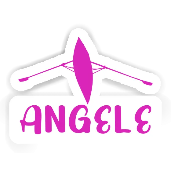 Angele Sticker Rowboat Image