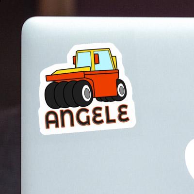 Wheel Roller Sticker Angele Notebook Image