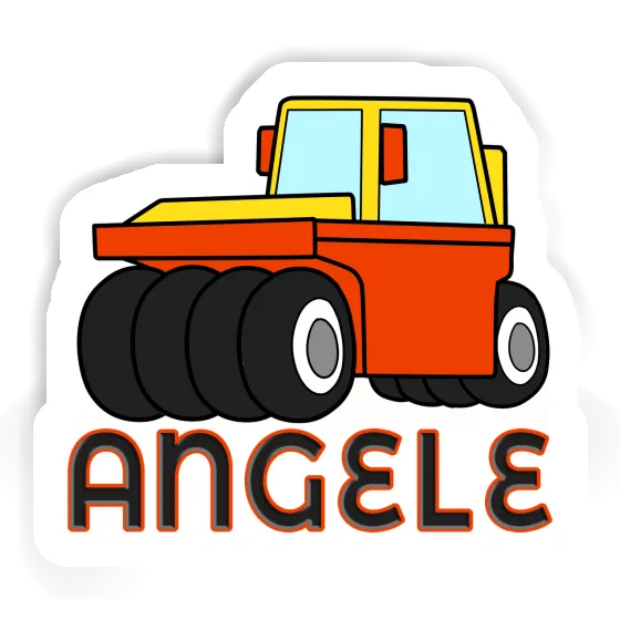 Wheel Roller Sticker Angele Gift package Image