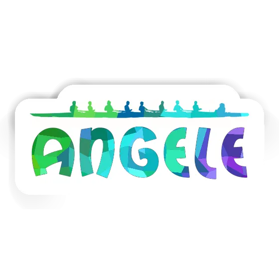 Angele Sticker Rowboat Gift package Image