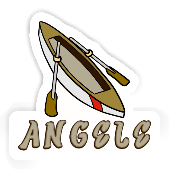 Rowboat Sticker Angele Notebook Image