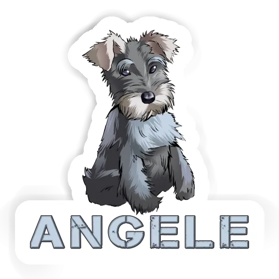 Sticker Schnauzer Angele Image