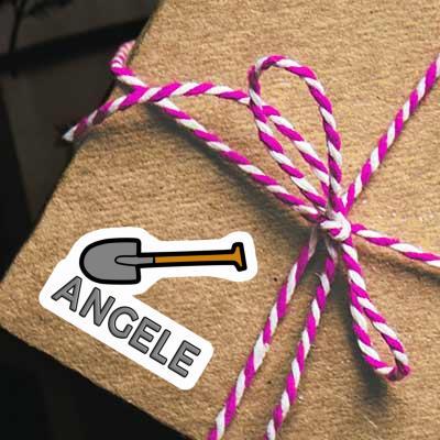 Shovel Sticker Angele Notebook Image