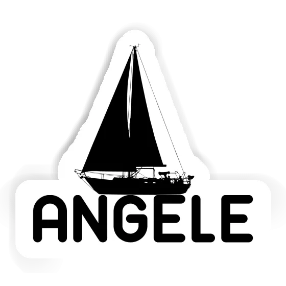 Angele Sticker Segelboot Image