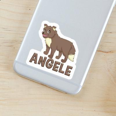 Angele Sticker Hirtenhund Notebook Image