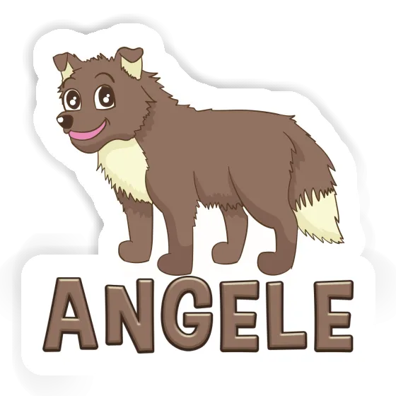 Autocollant Chien de berger Angele Notebook Image