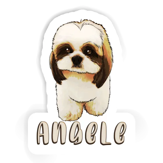 Sticker Angele Shih Tzu Image