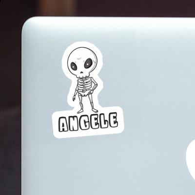 Angele Sticker Skeleton Laptop Image