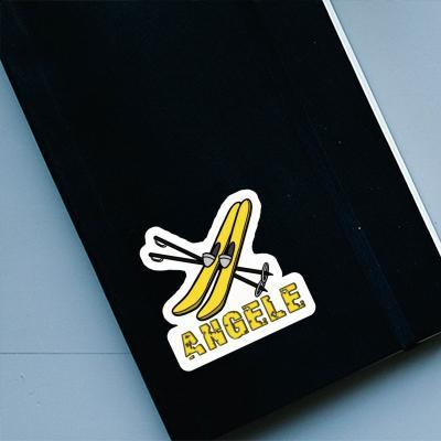 Angele Sticker Ski Image