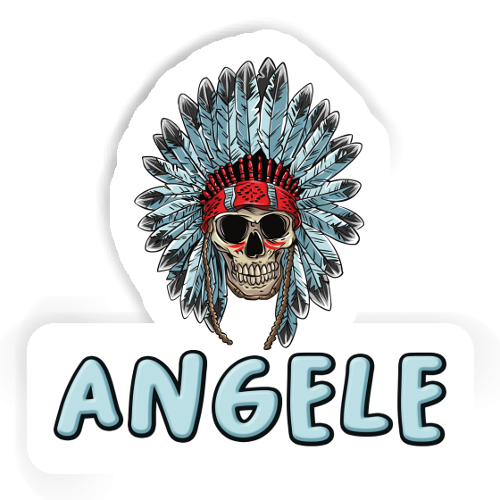 Sticker Angele Indian Gift package Image