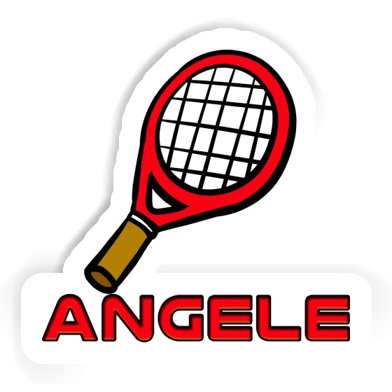 Racket Sticker Angele Notebook Image