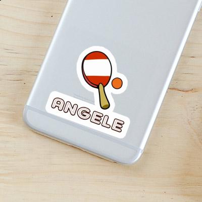 Autocollant Angele Raquette de ping-pong Gift package Image