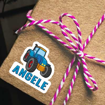 Angele Sticker Tractor Image