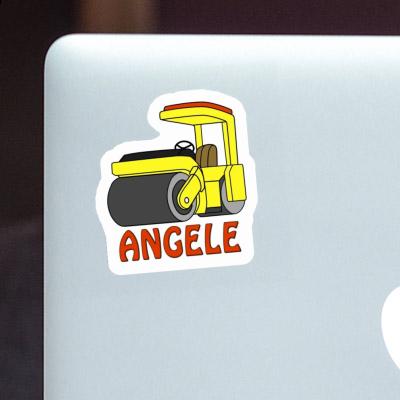 Angele Aufkleber Walze Laptop Image