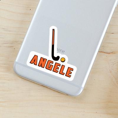 Sticker Floorball Stick Angele Image