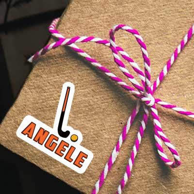 Autocollant Angele Crosse d'unihockey Gift package Image