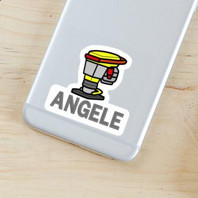 Sticker Angele Vibratory Rammer Notebook Image