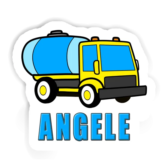 Sticker Water Truck Angele Gift package Image