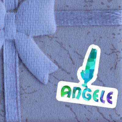 Sticker Angele Windsurfer Notebook Image