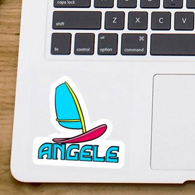 Sticker Windsurf Board Angele Image