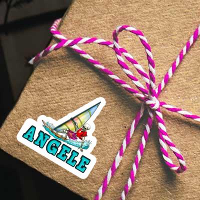 Surfer Sticker Angele Notebook Image