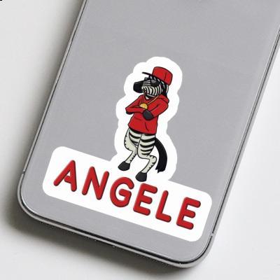 Sticker Angele Zebra Notebook Image