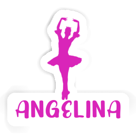 Ballerina Aufkleber Angelina Image