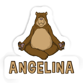 Yogi Aufkleber Angelina Image