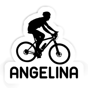 Biker Aufkleber Angelina Image