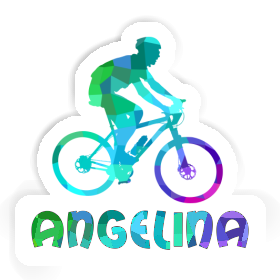 Aufkleber Biker Angelina Image