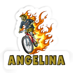 Aufkleber Angelina Biker Image