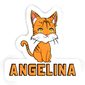 Kitten Sticker Angelina Image