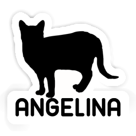 Cat Sticker Angelina Image