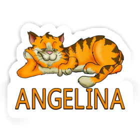 Sticker Cat Angelina Image